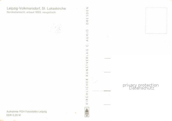 Volkmarsdorf Leipzig St. Lukaskirche – Bild 2