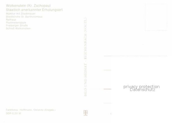 Wolkenstein Erzgebirge Mühltor Stadtmauer Postmeilensäule Schl – Bild 2