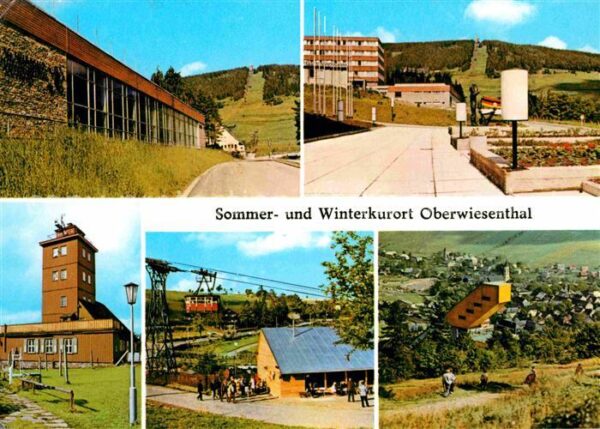 Oberwiesenthal Erzgebirge Kallenschwimmbad Fichtelberg Wetterwart
