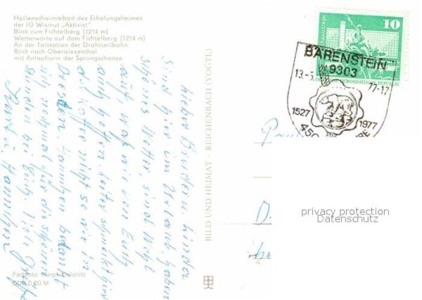 Oberwiesenthal Erzgebirge Hallenschwimmbad Fichtelberg Wetterwart – Bild 2