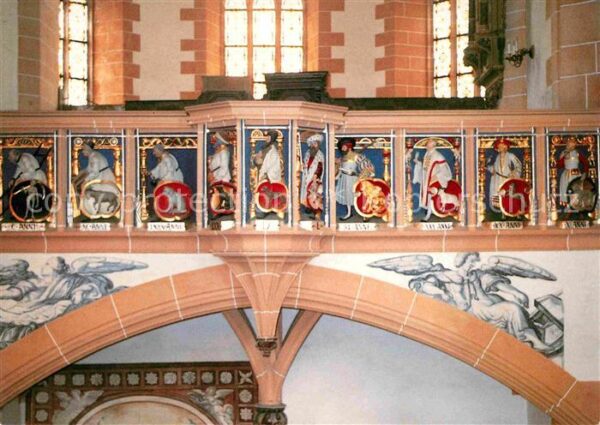 Annaberg-Buchholz Erzgebirge St. Annenkirche Emporenrelief Franz Mai