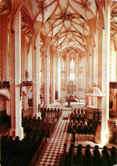 Annaberg-Buchholz Erzgebirge Kirche innen