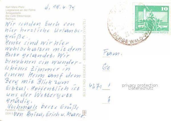 Wehlen Sachsen Karl-Marx-Platz Fähre Cafe-Elbterrasse – Bild 2