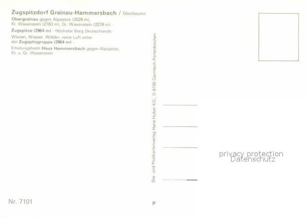 Grainau Hammersbach Alpspitze Zugspitez Haus-Ha – Bild 2