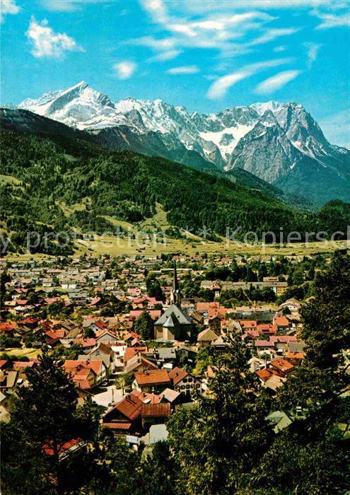 Garmisch-Partenkirchen mit Zugspitze