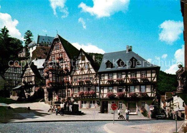 Miltenberg Main Marktplatz Schnatterloch Fachwerk