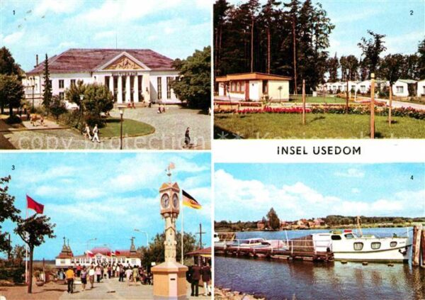 Heringsdorf Ostseebad Usedom Kulturhaus Damerow Ahlbeck Seebrücke Ha