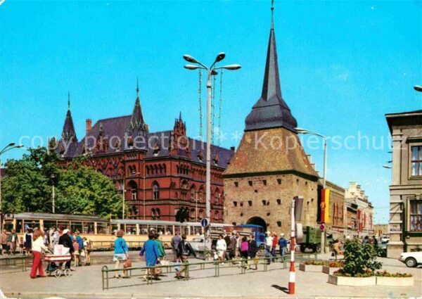 Rostock Steintor Strassenbahn