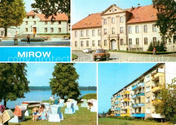 Mirow Markt Mirower See Strand