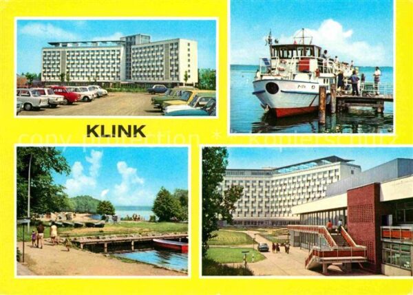 Klink Waren Erholungsheime Herbert Warnke und Schlo
