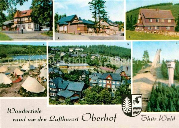 Oberhof Thueringen Schweizerhütte Schanze am Rennsteig Lüt