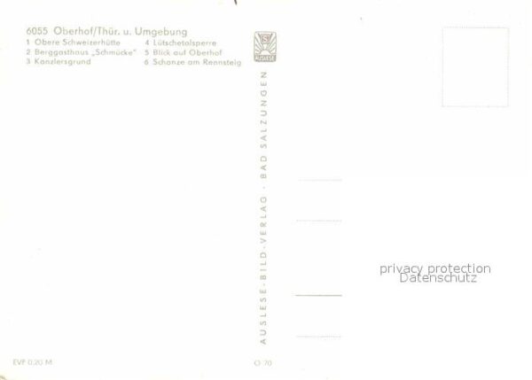 Oberhof Thueringen Schweizerhütte Schanze am Rennsteig Lüt – Bild 2