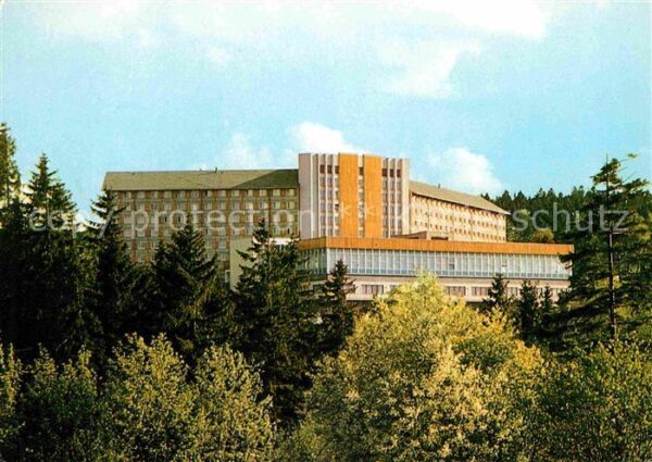 Oberhof Thueringen Erholungsheim Fritz Weineck