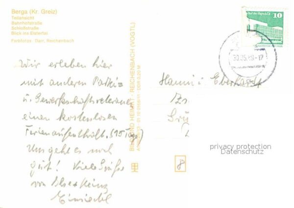 Berga Elster Bahnhofstrasse Schloßstrasse Elstertal – Bild 2