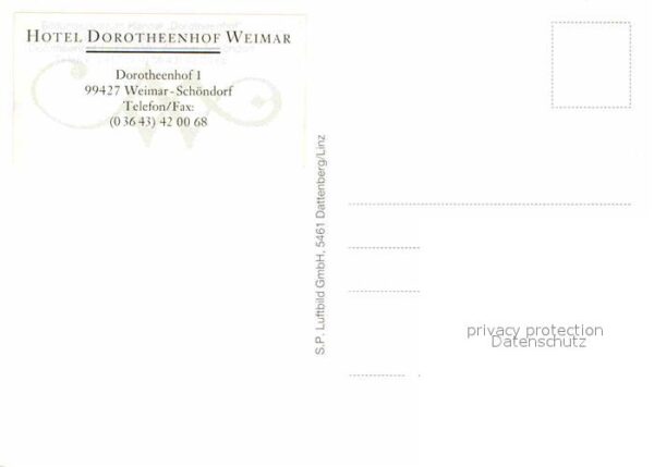 Weimar Thueringen Hotel Dorotheenhof Schöndorf – Bild 2