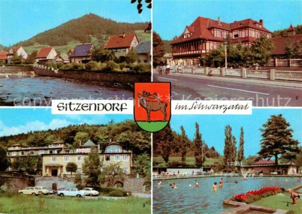 Sitzendorf Thueringen Schwarza Hotel-Bergterrasse Hotel-zur-L