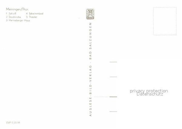 Meiningen Thueringen Schloß Theater Henneberger-Haus – Bild 2