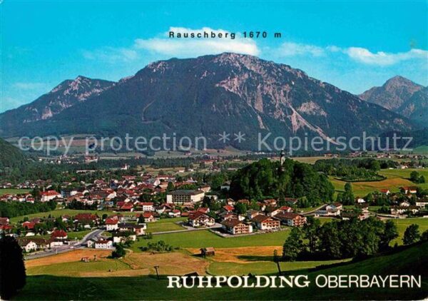 Ruhpolding mit Rauschberg