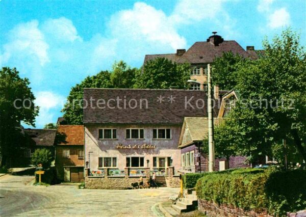 Altenfeld Thueringen Erholungsheim Haus des Volkes