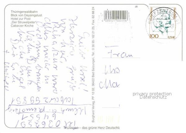 Tabarz Deysingslust Hotel-zur-Post Struwelpete – Bild 2