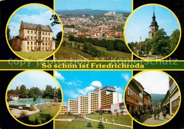 Friedrichsroda Ortspartien Schloß Freibad