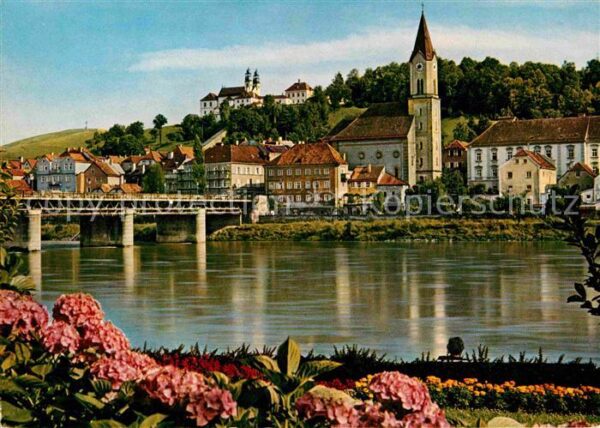 Passau Innpartie mit Maria-Hilf