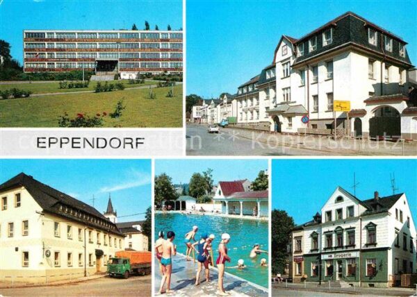 Eppendorf Sachsen Borstendorfer Strasse Leninplatz Freiba