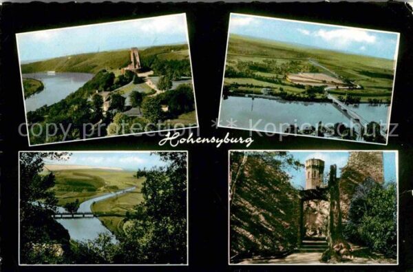 Hohensyburg Fliegeraufnahme Flusspartie