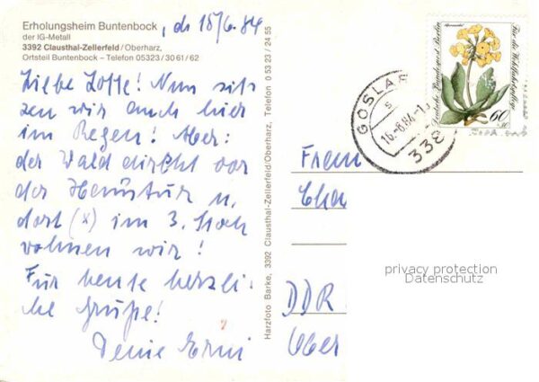 Zellerfeld Clausthal Fliegeraufnahme Erholungsheim – Bild 2
