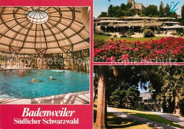 Badenweiler Thermalbad Burg Kurpark