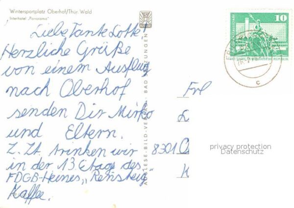 Oberhof Thueringen Interhotel Panorama – Bild 2