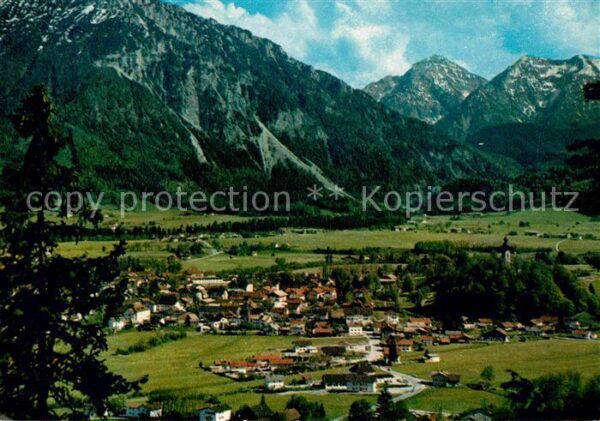 Ruhpolding mit Rauschberg und Sonntagshorn