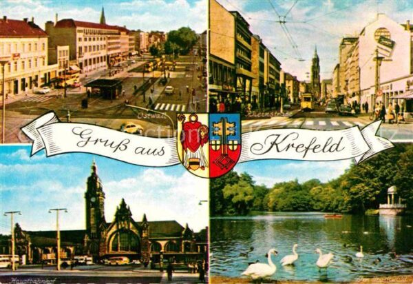 Krefeld Rheinstrasse Ostwall Hauptbahnhof