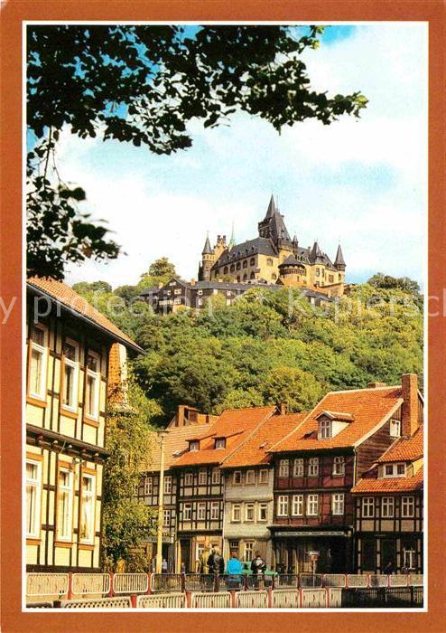 Wernigerode Harz mit Feudalmuseum Schloß Wernigerode