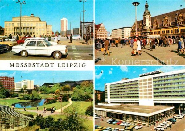 Leipzig Opernhaus Karl-Marx-Platz Waage Markt S