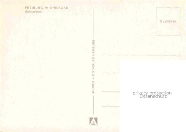 Freiburg Breisgau Schwabentor – Bild 2