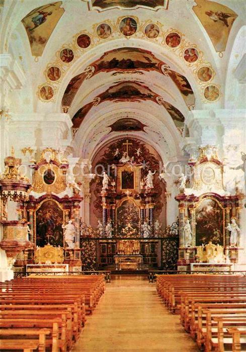 St Peter Schwarzwald Pfarrkirche innen erbaut von Peter Thum