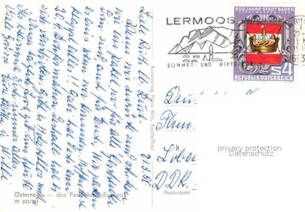 Lermoos Tirol Skigebiet und Kirchenpartie – Bild 2
