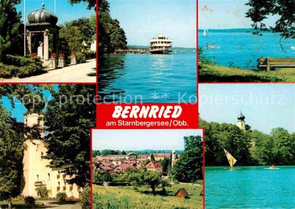 Bernried Starnberger See Seepartien