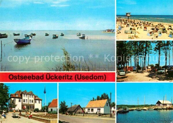 Ueckeritz Usedom Strand Achterwasser Camping