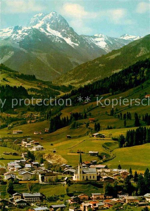 Kirchberg Tirol Fliegeraufnahme gegen Rettenstein