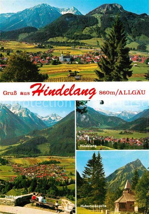 Hindelang Bad Fliegeraufnahme Hubertuskapelle Jochkan