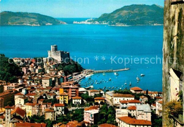 Lerici sulla sfondo Portovenere