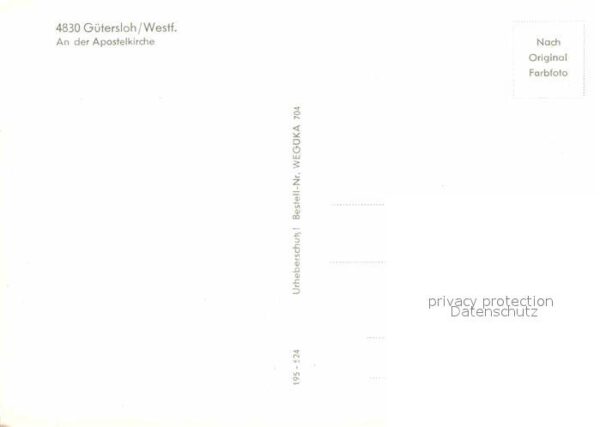 Guetersloh mit Apostelkirche – Bild 2