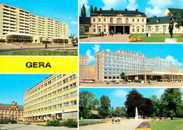 Gera Rudolf Breitscheid-Strasse Orangerie In
