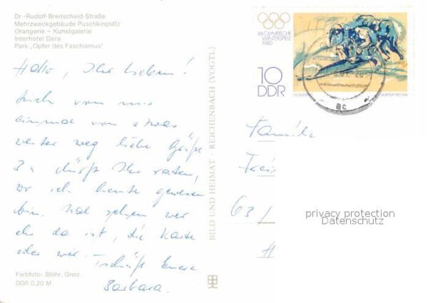 Gera Rudolf Breitscheid-Strasse Orangerie In – Bild 2