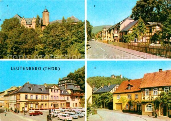 Leutenberg Thueringen Friedensburg Wurzbacher-Strasse Markt H