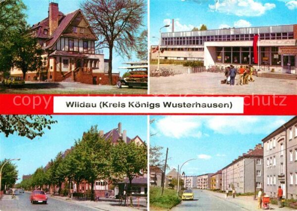 Wildau Koenigs Wusterhausen Klubhaus Karl-Marx Schwimmhalle Jahnstr