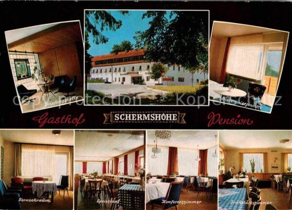 Schermshoehe Gasthof Schermshöhe mit Hotel Berghof
