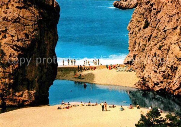 Mallorca Torrente de Pareis La Calobra Bucht